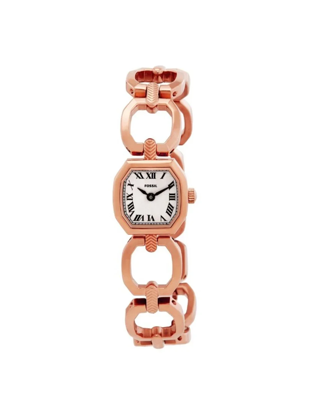 NWT Fossil Harlow Quartz Black Dial Ladies Watch